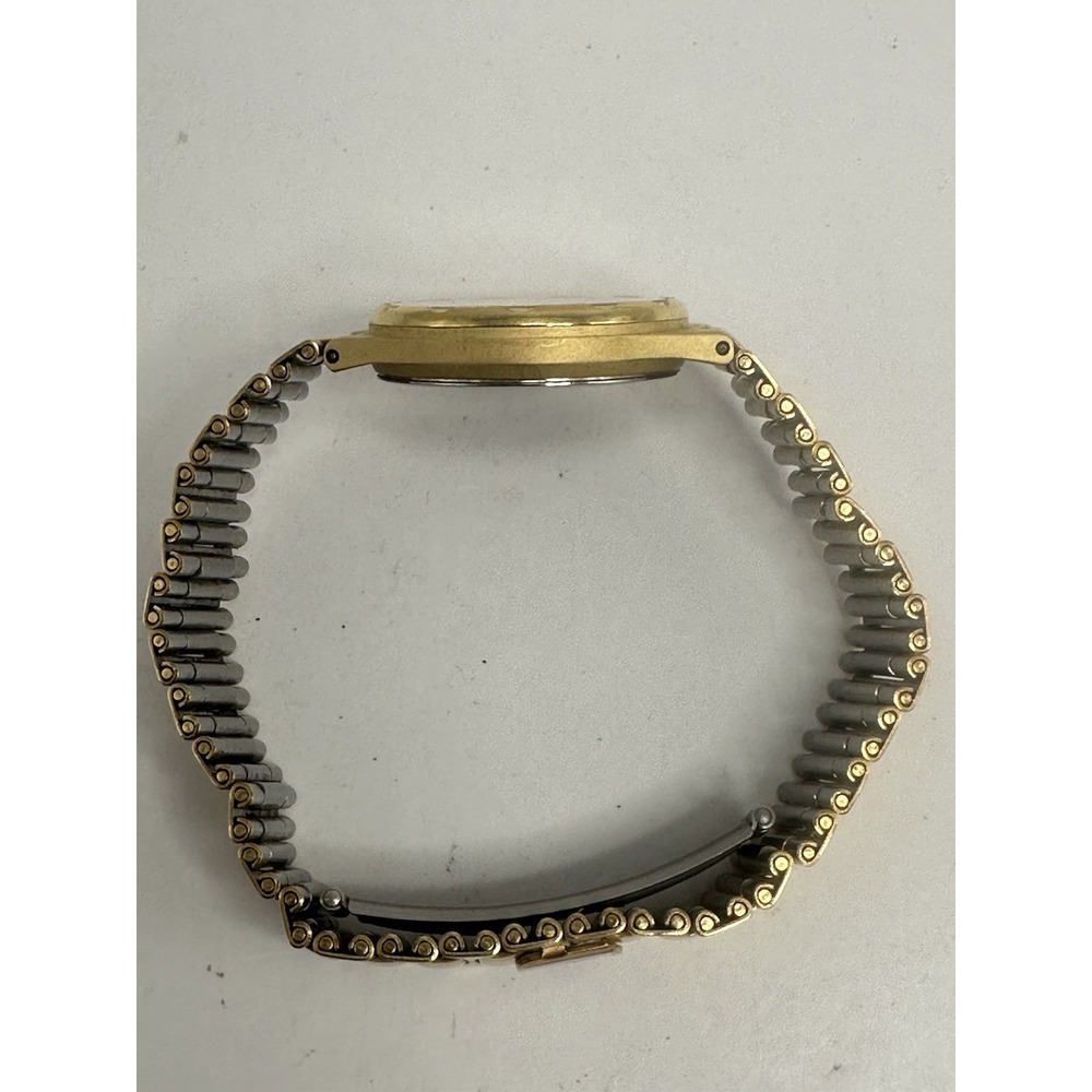 Oscar De La Renta Ladies Watch New Battery 29MM 7" Gold Tone H65 - Picture 10 of 10
